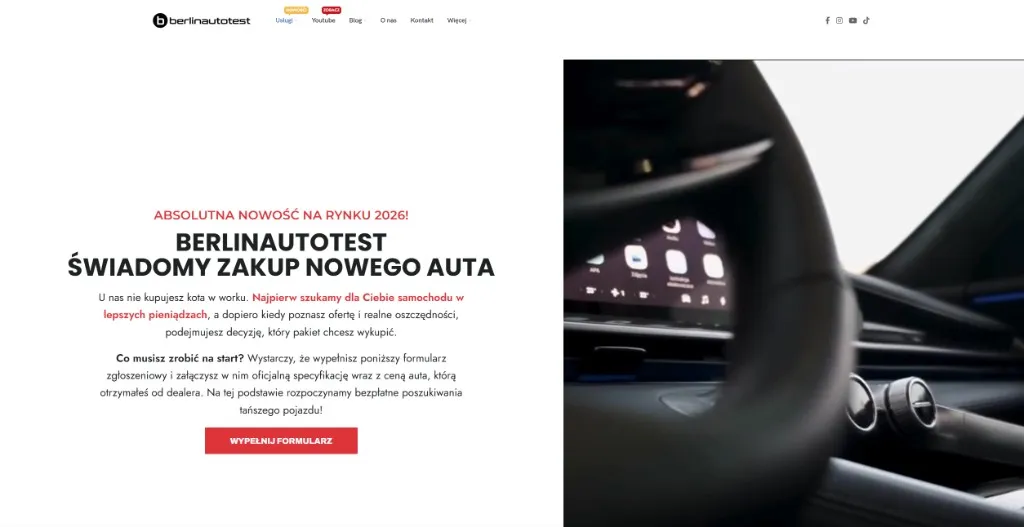 BerlinAutoTest — nowa strona główna