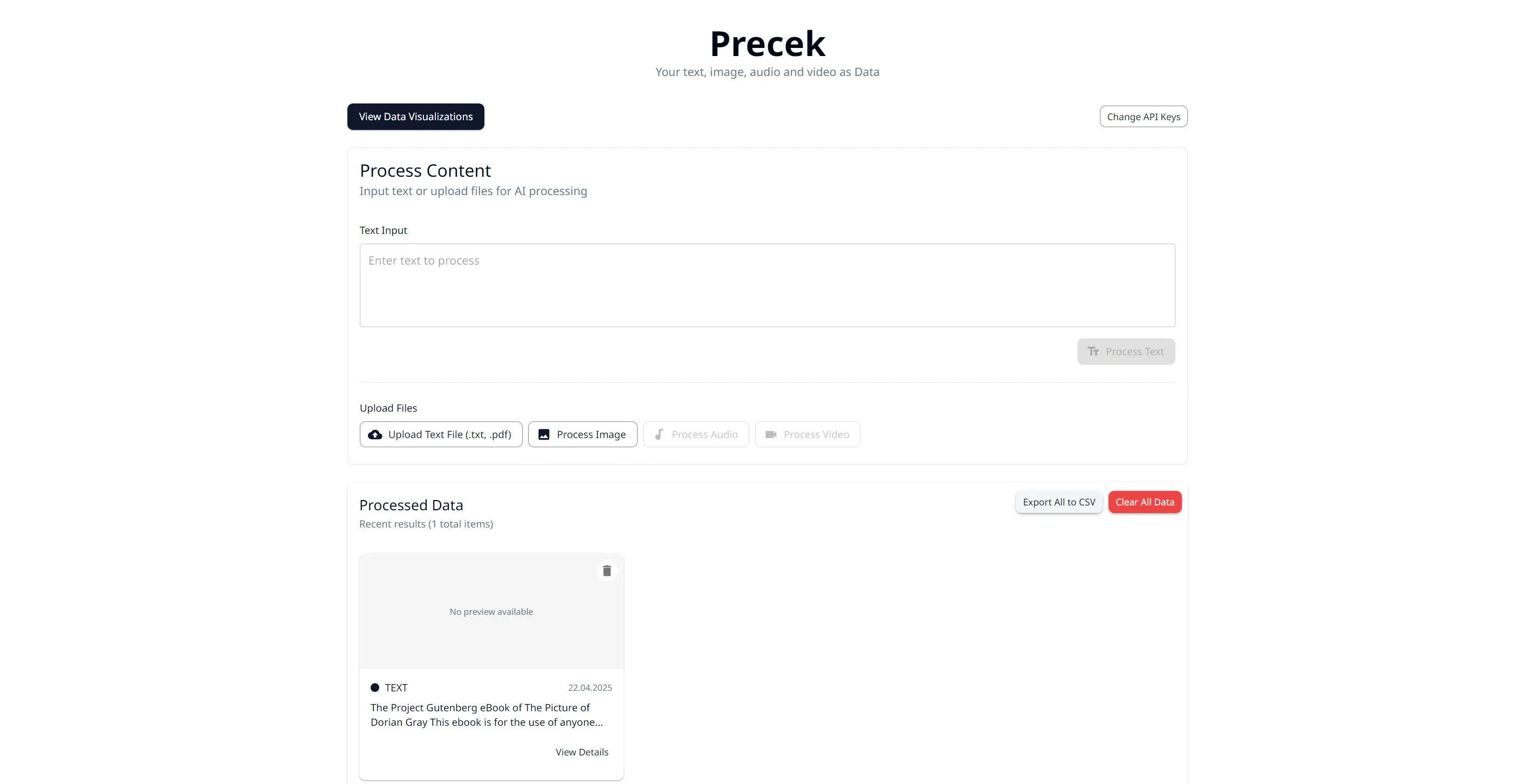 Precek