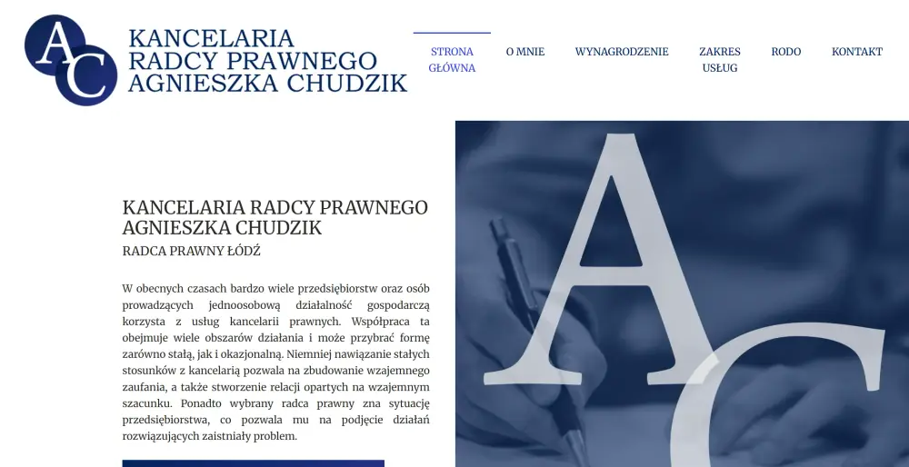Kancelaria Radcy Prawnego Agnieszka Chudzik