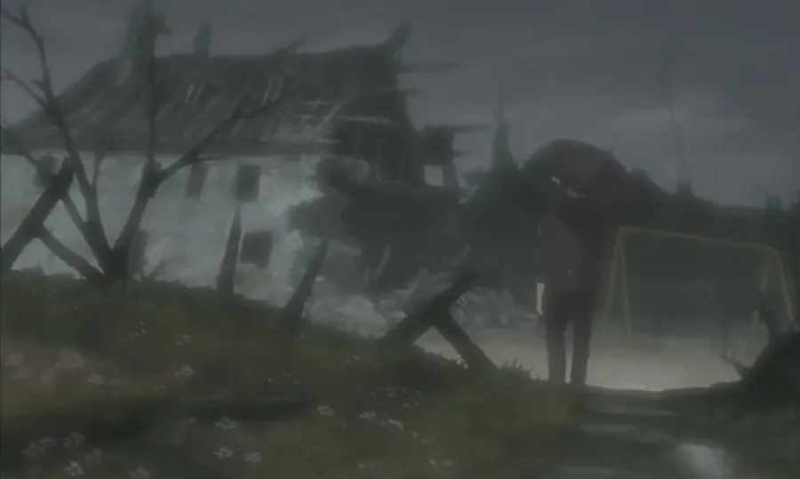 Ruiny Warszawy w Eureka Seven.